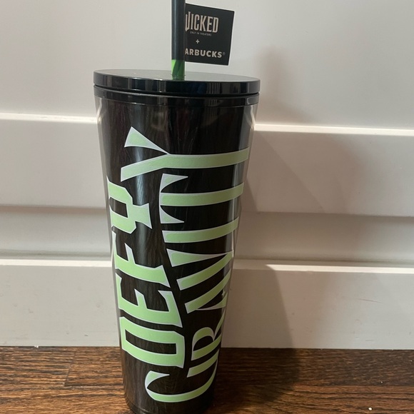 Starbucks + Wicked Defy Gravity Glow in the Dark Cup Limited Edition NWT - Picture 2 of 5
